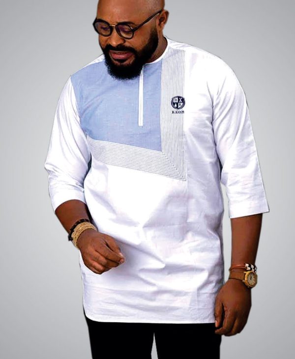Men Fashion Caftan | White