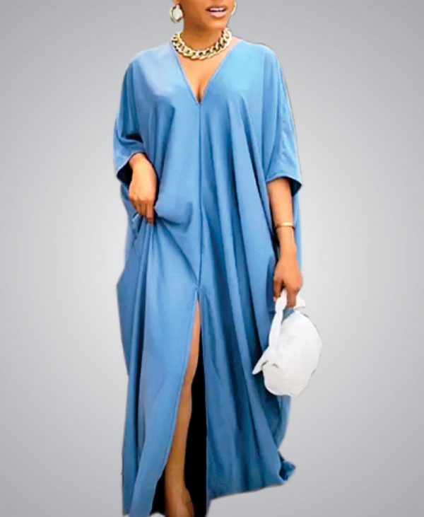 Women Caftan Gown |  Blue