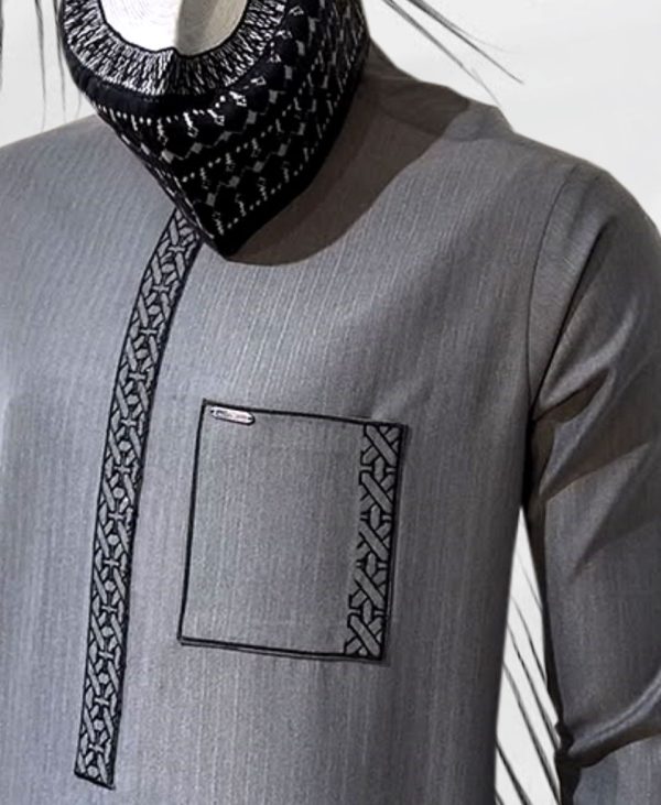Men Fashion Senators | Gray Stripes